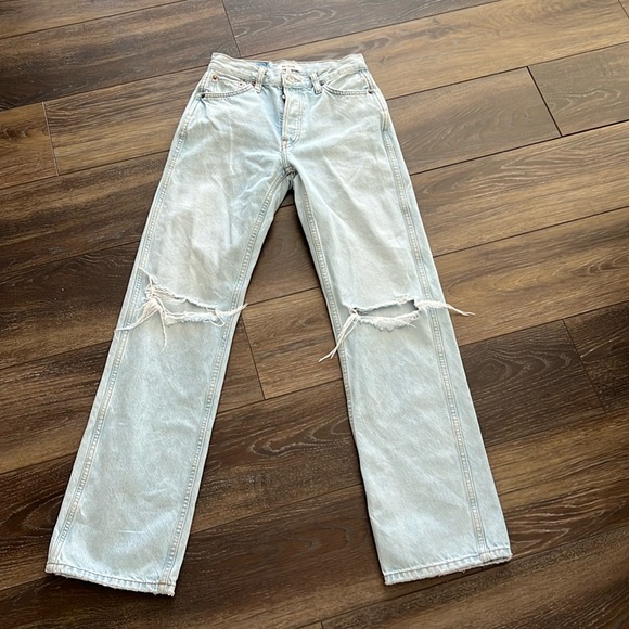 Re/done 90s High Rise Loose Jeans - Picture 3 of 7
